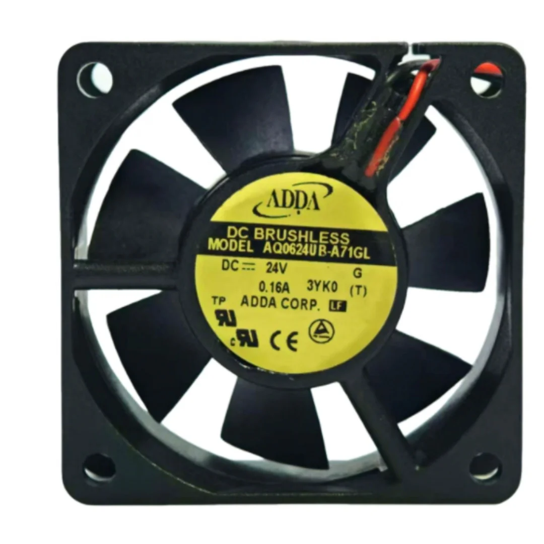 

ADDA AQ0624UB-A71GL DC 24V 0.16A 60x60x25mm 2-Wire Server Cooling Fan