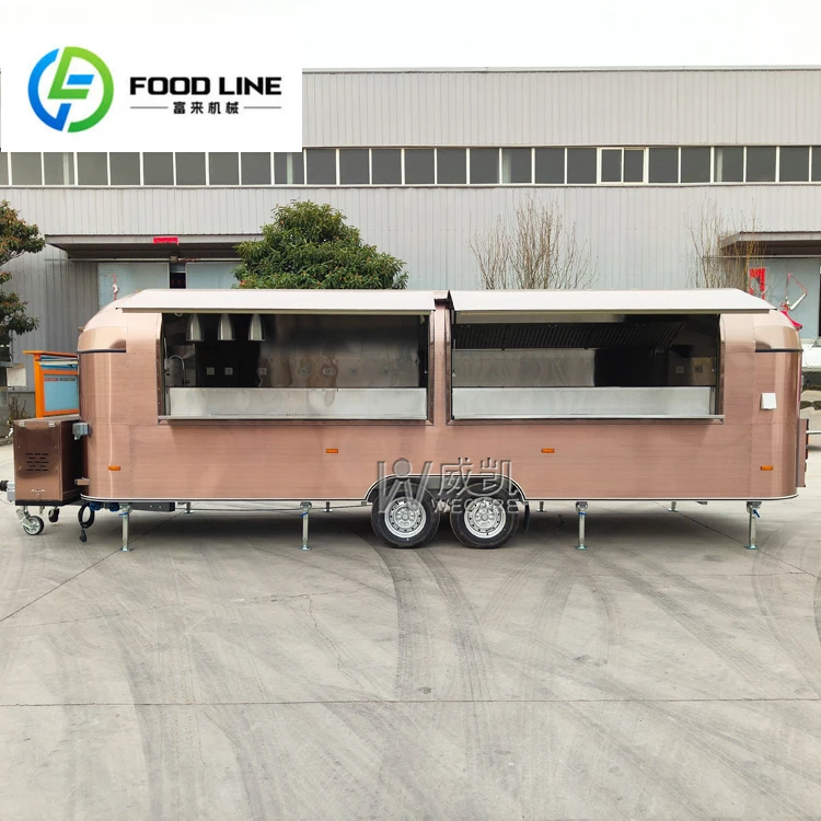 FULAI Carritos Foodtruck Coffee Juice Cocktail Bar Ice Cream Pizza Food Truck Mobile Kitchen Catering Trailer Fully Equipped