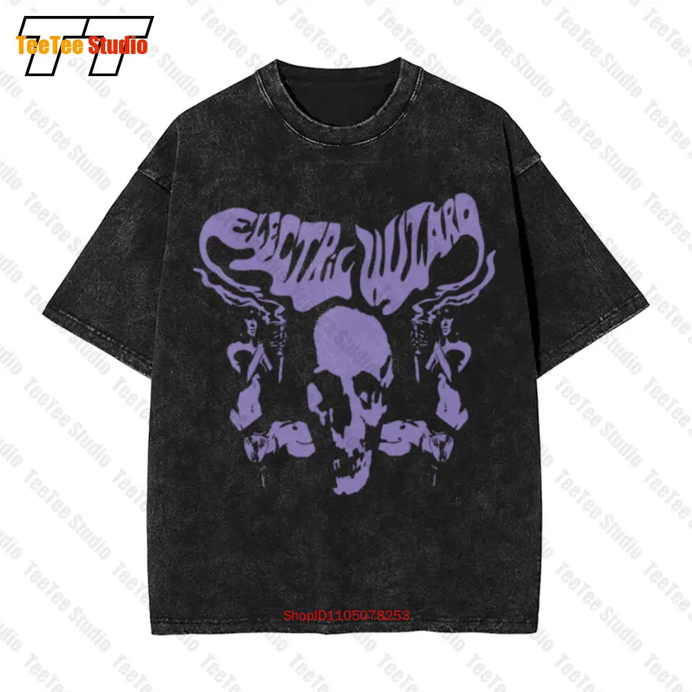 Electric Wizard Dopethrone Sludge Metal Band Stoner Rock Logo Vintage Oversized T-Shirt 799X