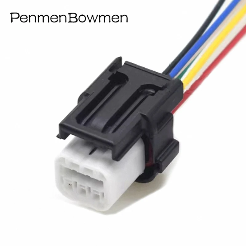 1 Pc 6 Pin Automobile Waterproof Connector New OBD Plug Wiring Harness 7289-9553-30 TB2-3 For Yamaha Suzuki Diagnostic