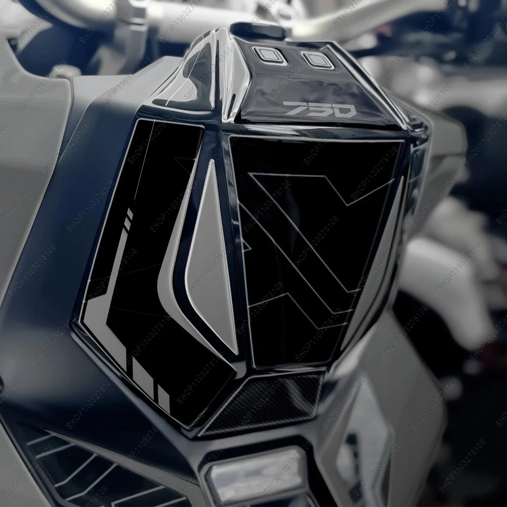 3D Resin Decal Motorcycle Accessories Central Ignition Protection Sticker Waterproof Anti-scratch For X-ADV XADV 750 2025