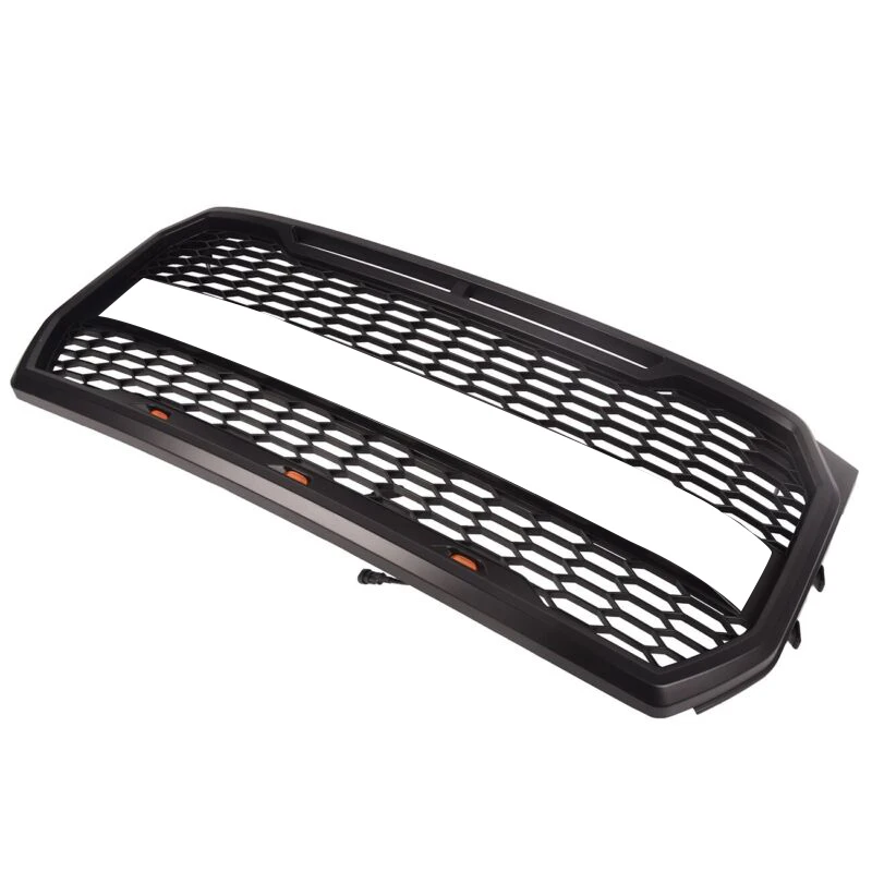 شبكة المصد الأمامي باللون الأسود لـ 2015-2017 FORD F150 F-150 Grill Raptor style #4