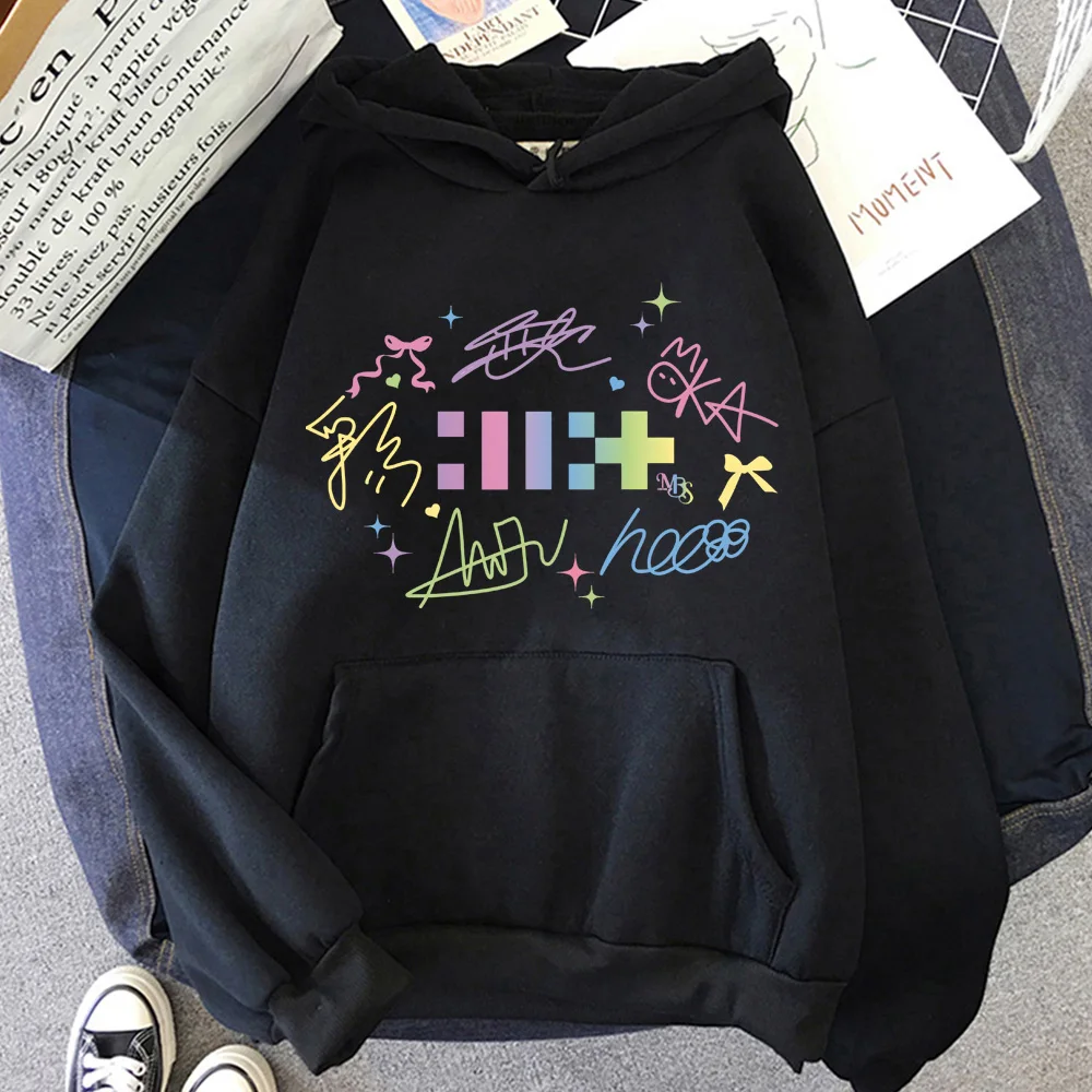 Sudadera con capucha ILLIT estética 2025New Song Album moda Sudadera con estampado gráfico ropa Unisex Sudaderas con capucha de alta calidad