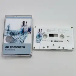 Retro Radiohead Music Magnetic Tape Thom Yorke OK Computer Album Cosplay Cassette Walkman Car Recorder Soundtracks Box Prop Gift