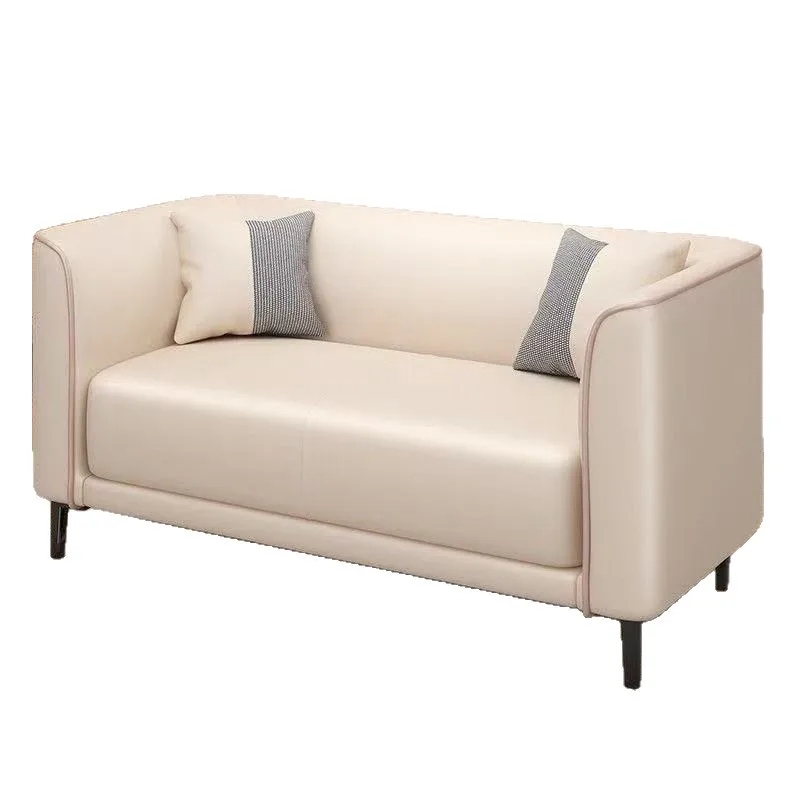 #Nordic small apartment sofa Internet celebrity double triple living room clothing store rental apartment technology cloth small