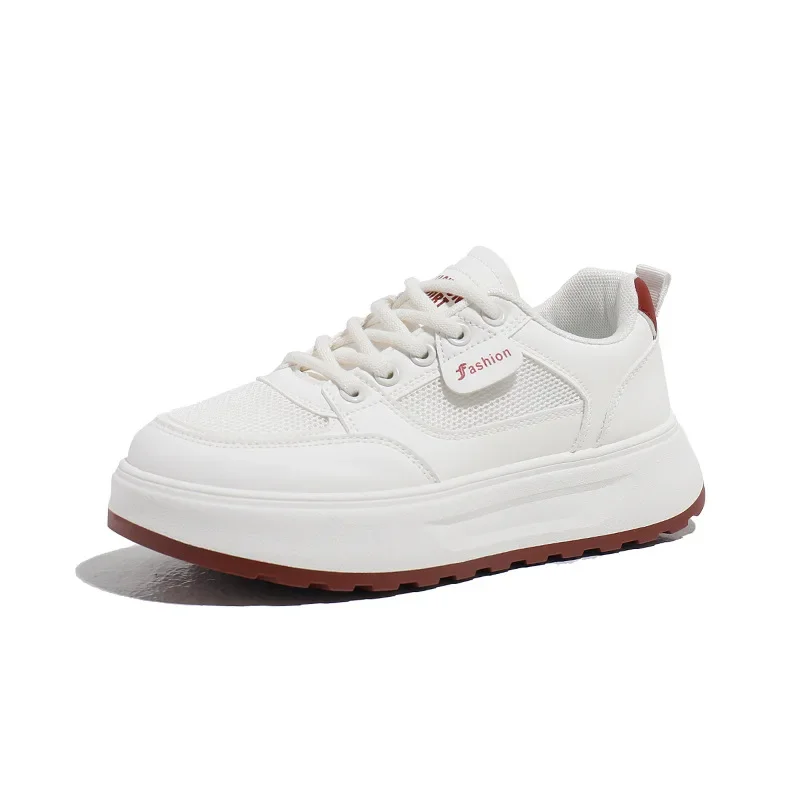 أحذية تنس نسائية مريحة، أحذية رياضية نسائية عصرية بنعل سميك، أحذية رياضية كاجوال بنعل خشن