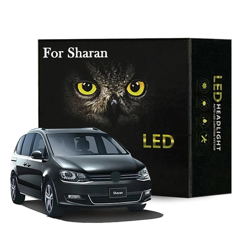 

Led Interior Light Kit For Volkswagen VW Sharan 7M 7N 1995-2015 2016 2017 2018 2019 Dome Map Reading Trunk Light Canbus No Error