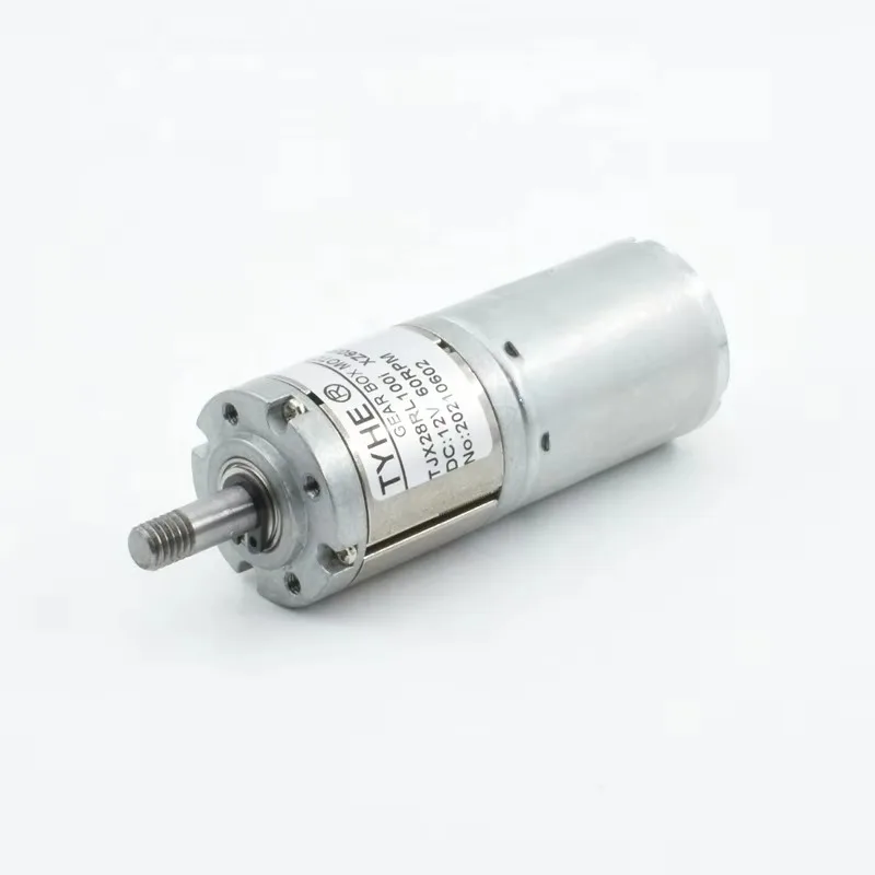 Manufacturer 28mm Gearbox High Torque Low Noise High Speed Low Speed Dc Planetary Steel Gear Motors with Metal Gears
