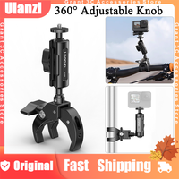 Ulanzi R105 Super Clamp Action Camera Cycling Motorcycle Fixed Clip 360°Adjustable 1/4\