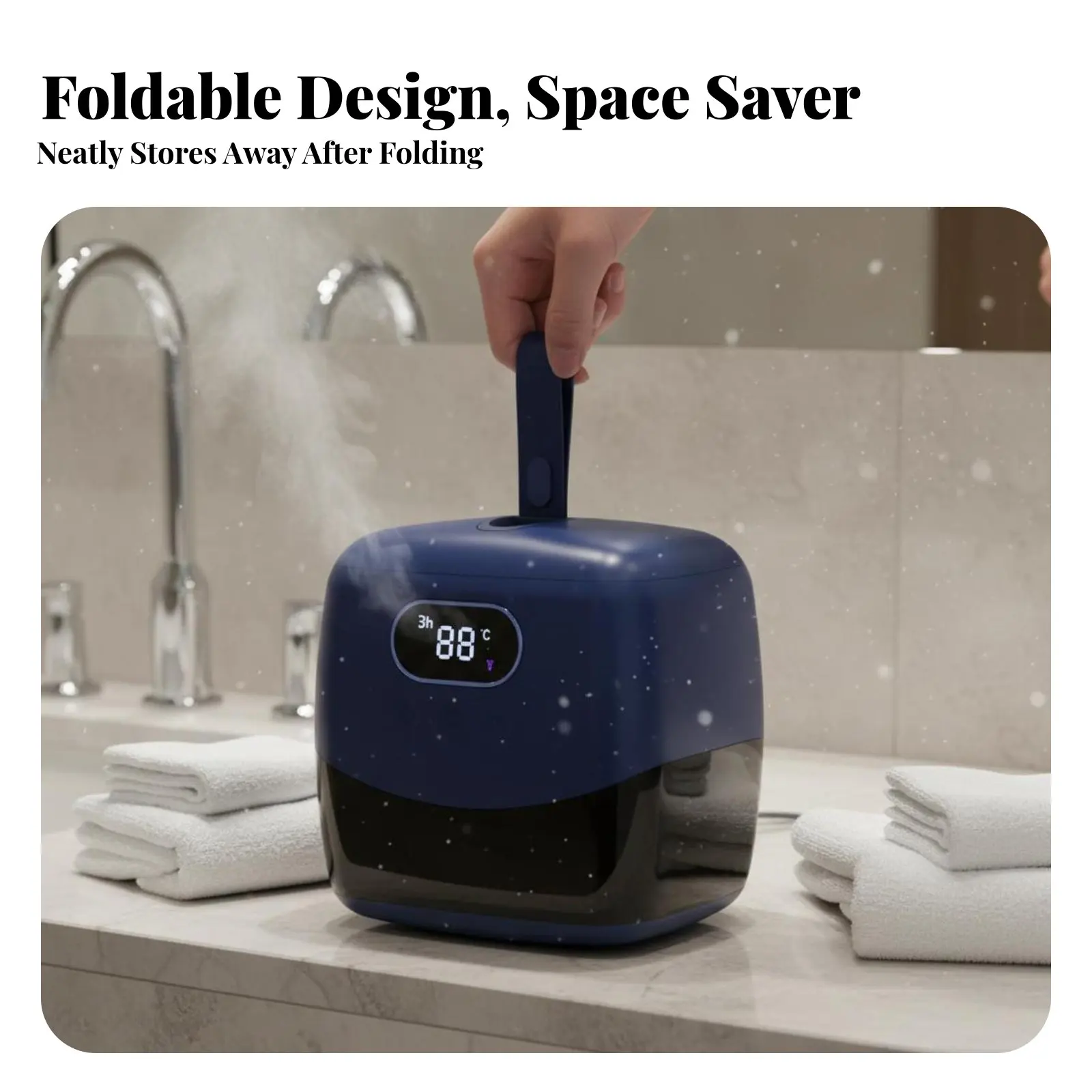 

Mini Travel Dryer Quick Dry Portable Electric Clothes Dryer Electric Drying Machine Lightweight Laundry Appliance Energy Saving