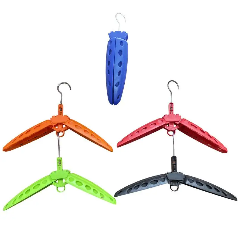 Travel Diving Surf Drysuit Wetsuit Hanger Fast Dry Suit Hanger Folding Jumpsuit Surfing Diving Wet Suit Freediving Suit Hangers