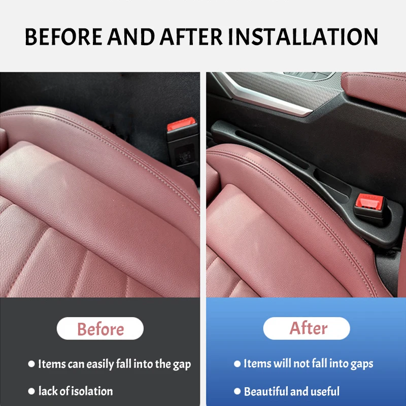 KCIMO Durable Car Seat Gap Filler Between Seats For Jetour X70 Plus C-DM Sportequipe 7 GTW No Error Decoration Interior Crevice