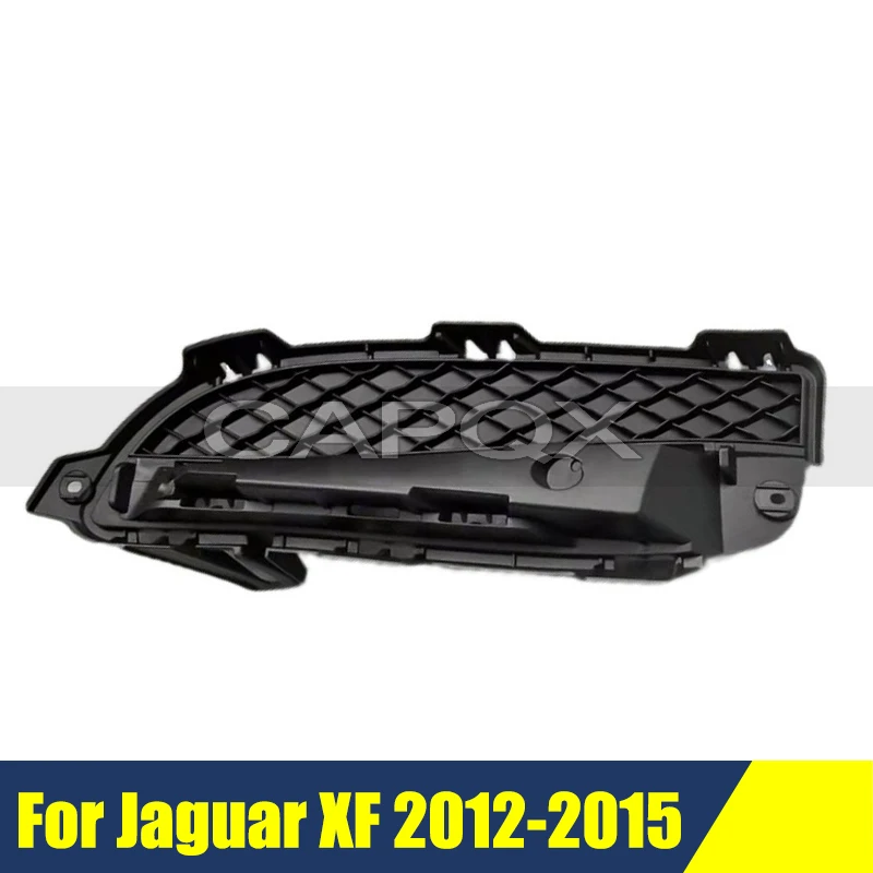 Front Radiator Chrome Grille For Jaguar XF 2012-2015 Bumper Grill Mask Medium Net Racing Grills Auto Grille