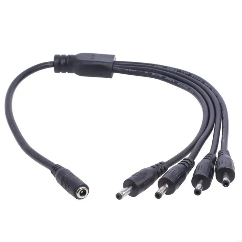 E1PF Female to Male Power Connector 3.5x1.35mm Plug Adapter Cord for LED Light Strip