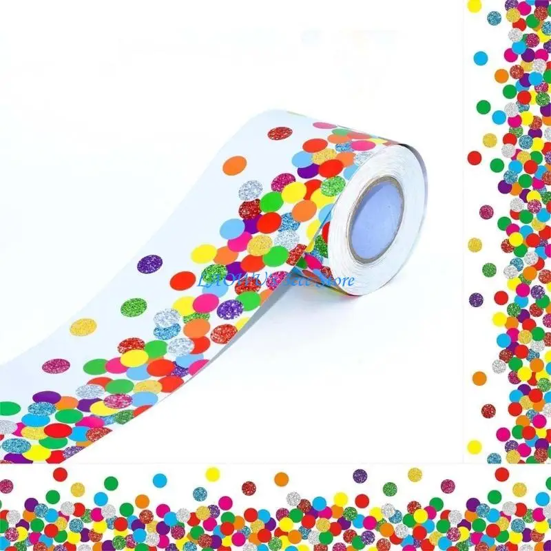 

Y8AD 1 Roll 59ft Bulletin Board Decors Bulletin Border Border Bulletin Paper Border