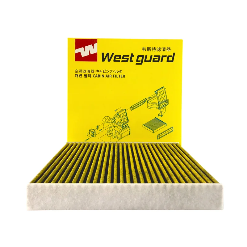 

WESTGUARD Activated Carbon Air Cabin Filter For GEELY Coolray EMGRAND GL 1.4 1.5 EMGRAND GS 1.4 1.8 8022020800 CUK22046 MK1530P