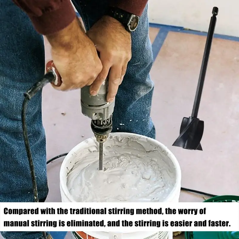 Epoxy Mixer Stick For Drill Reusable Paint Mixing Attachment Durable 5-blade Design Mixing Tool Paddle For Resin Craft Project