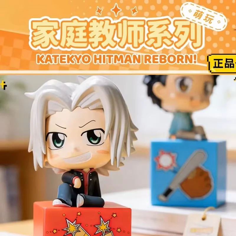 

In Stock Katekyo Hitman Reborn Blind Box First Series Cute Mini Q Version Figure Home Decor Anime Collectible Trendy Periphery