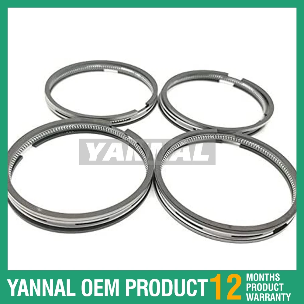 1 Set Set Of Piston Ring STD For Perkins 115104090 402D 403 403C-22T HH 77MM