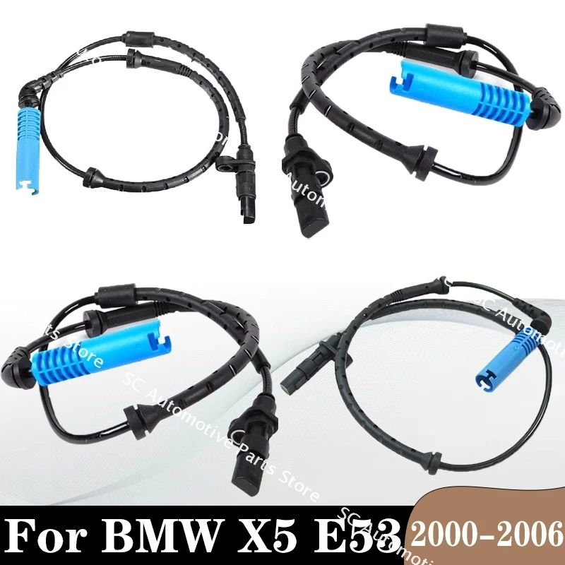 For BMW X5 E53 2000-2006 New Front Rear Left Right Wheel ABS Sensor 34526756380 34520025726 34521165573 34526756573 34526756380