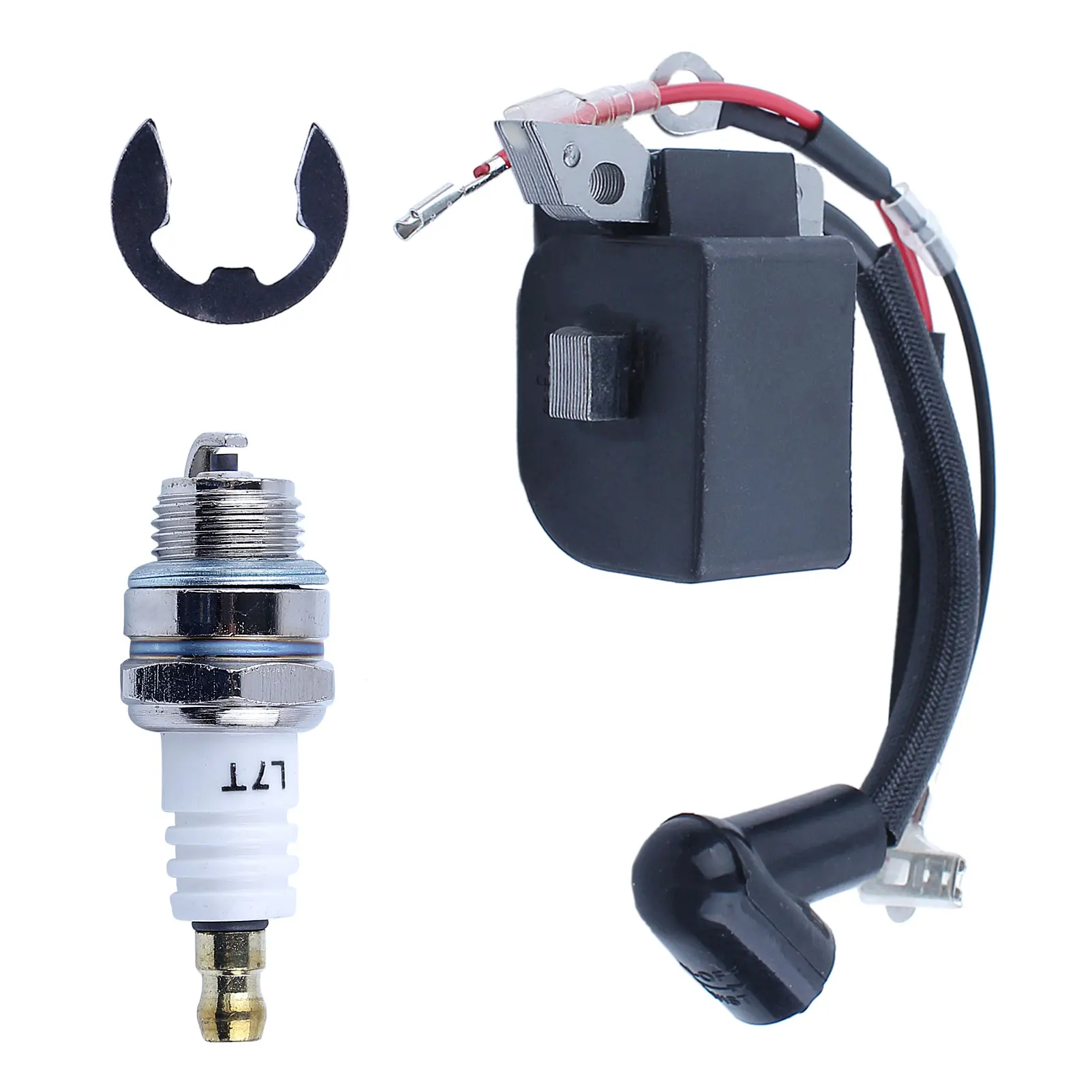 Spark Plug สำหรับ Husqvarna 235 136 137 141 23 26 36 41 W E-แหวนอะไหล่เลื่อยอะไหล่