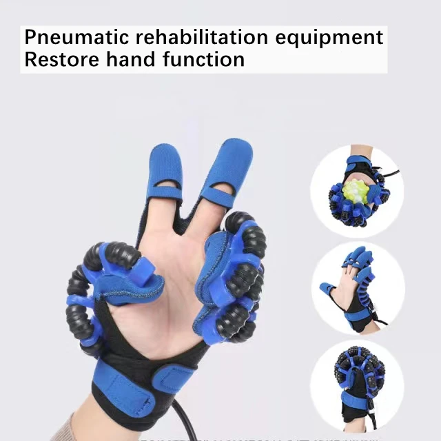 Upgraded Rehabilitation Robot Gloves Stroke Hemiplegia Cerebral Infarction Training Equipment Finger Exerciser Finger Recovery