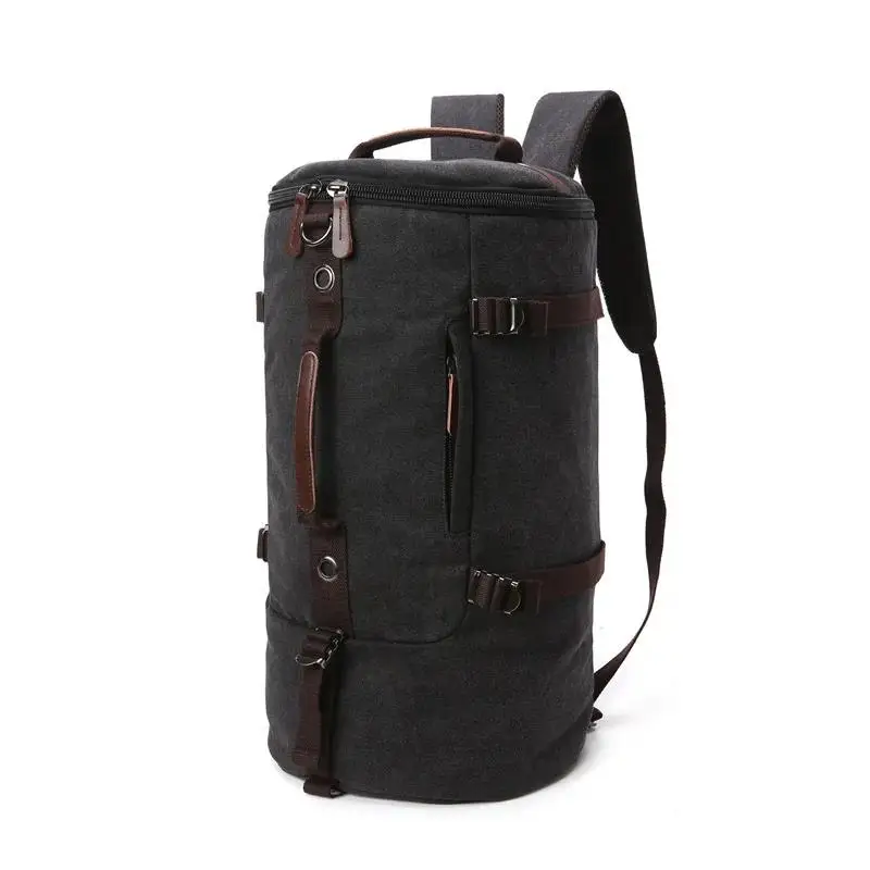 New Fashion Large Man Travel Bag Mountaineering Backpack Male Luggage Canvas Bucket Shoulder Army Bags For Boys Men Backpacks