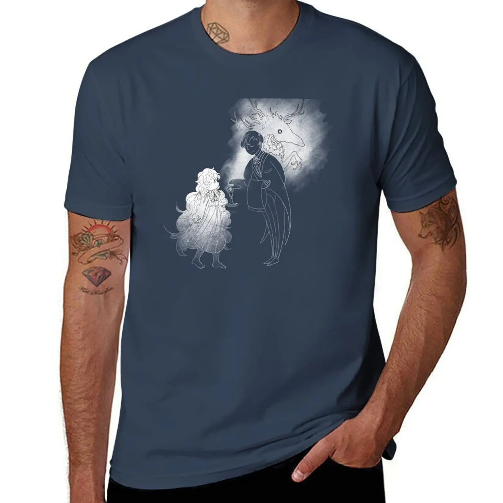 

Hello Charlotte: Inside T-Shirt Casual Loose Fit Summer Tee Shirt