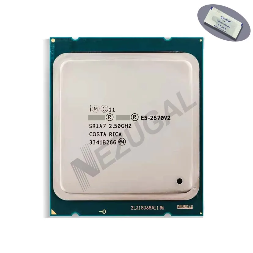 E5-2670V2 E5 2670V2 SR1A7 2.5 Ghz Ten Core 25M 115W LGA2011 CPU processor