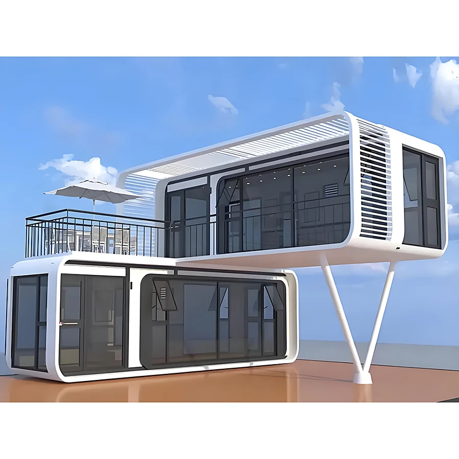 Sea Container House Prefabricated Casas Capsule Houses Armable House to Live Cheap Apple Capsule Home Modular Houses Containers