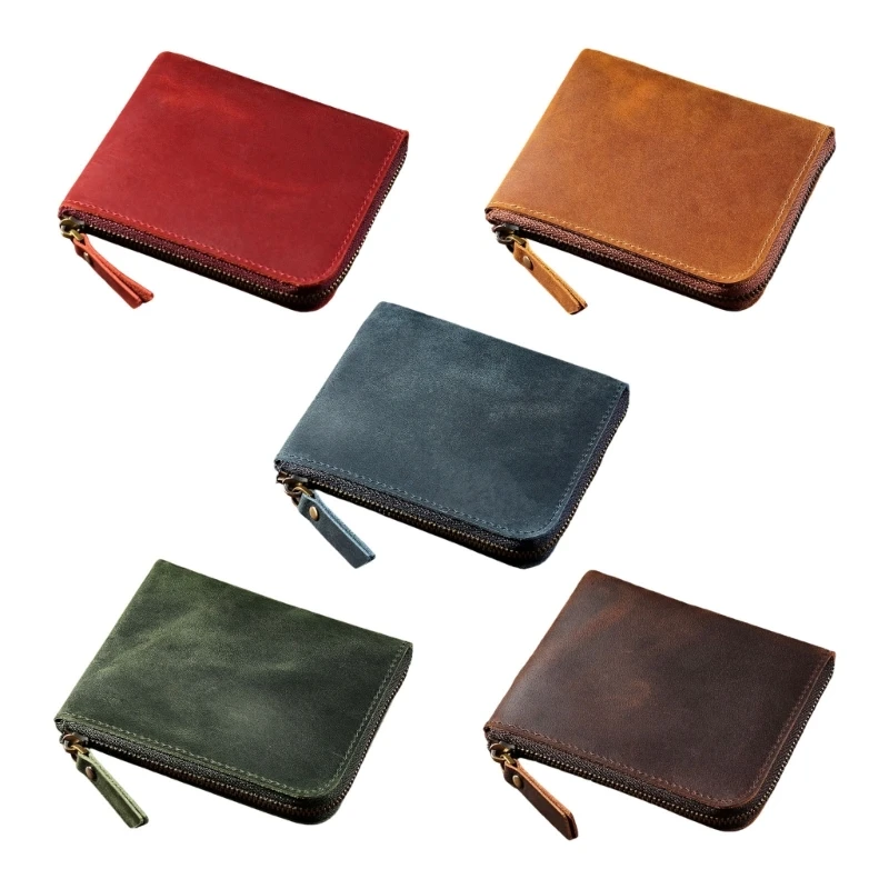 340D Stylish Short Wallet Practical PU Leather Coin Purse Perfect For Everyday Carry