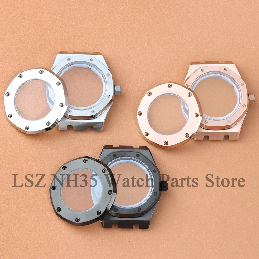 옥타곤 41mm NH35 시계 케이스, 사파이어 스테인 - Watch Movement Rotor 리뷰 및 가격