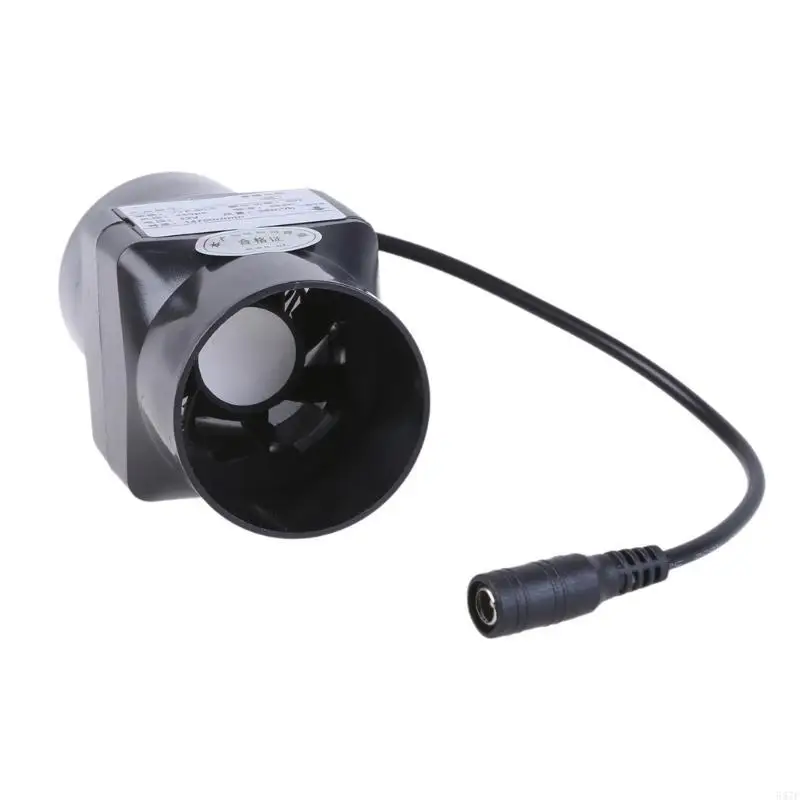 587F 12V مروحة العادم Home Head Inline Duct Fan Fan Industrial Bann