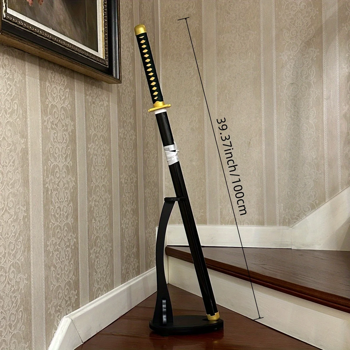 39.3inch Jujutsu Kaisen Okkotsu Yuta Wooden Katana Sword Original Sabre Ninja Knife Katana Sabre Cosplay Accessories Prop Toy