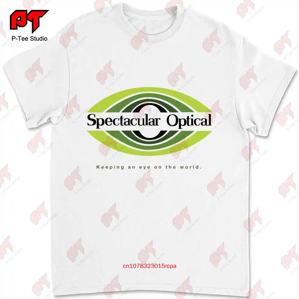 Spectacular Optical Videodrome Sign Insignia Logo T-shirt 714O