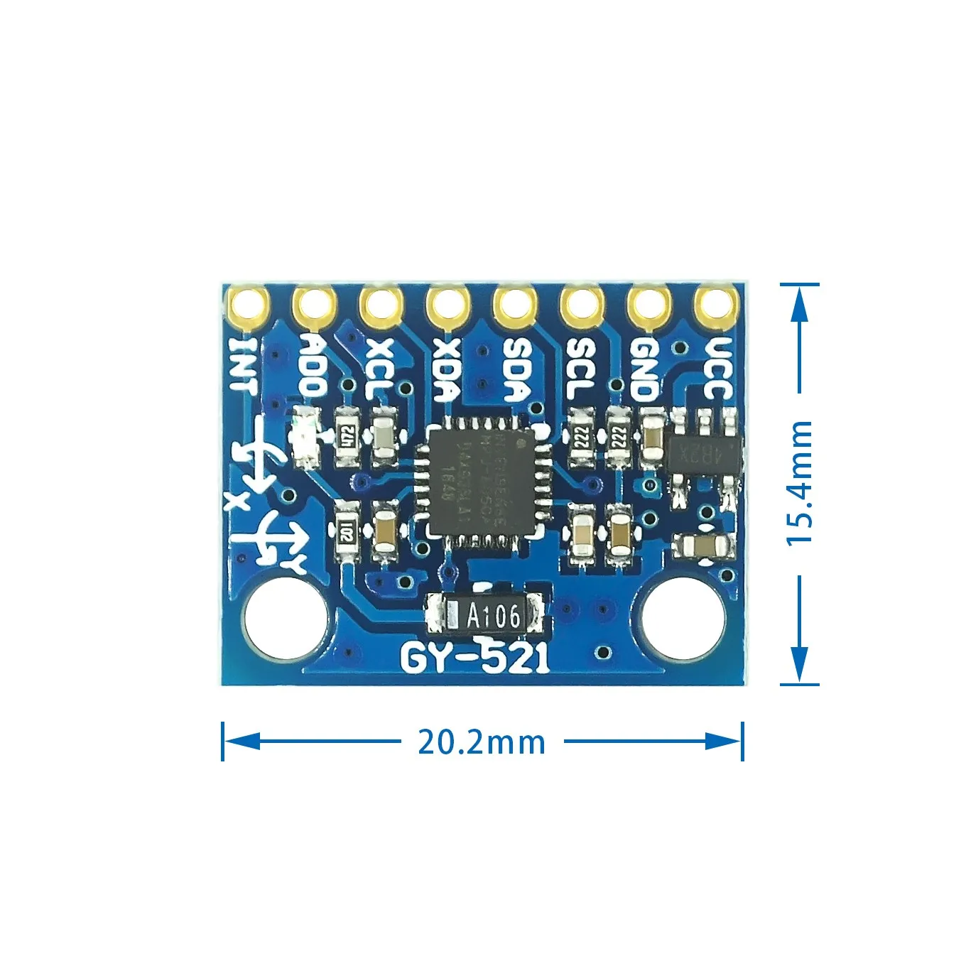 No��GY-521 MPU-6050 MPU6050 Module 3 Axis gyro sensors+ 3 Axis Accelerometer Module