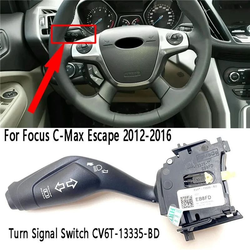 Fog Lamp Driving Light Turn Signal Switch CV6T-13335-BD CV6T13335BD for Focus C-Max Escape 2012-2016