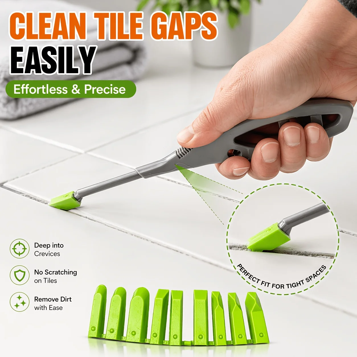 Multi-angle sealant scraper, plastic angle caulking tool, industrial caulking gun accessories, non-electric