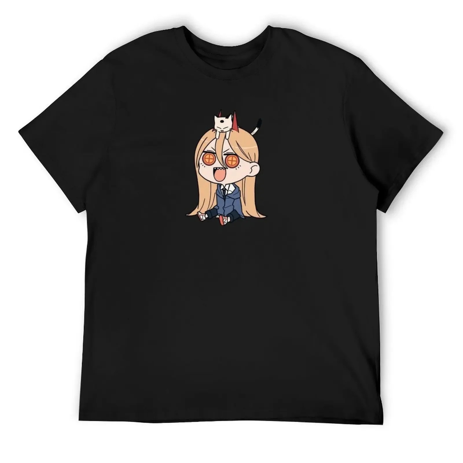 

chibi csm power T-Shirt shirts graphic tees shirts graphic anime figures plus size clothes cotton t shirt men