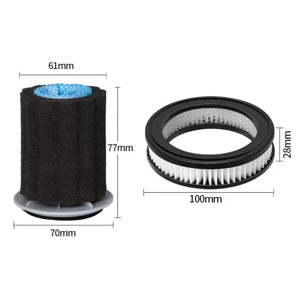 Vacuum Cleaner Dust Filter Element For Midea V1 P3 P81 P5 Wireless Mite Removal Machine Spare Accessories Replacement