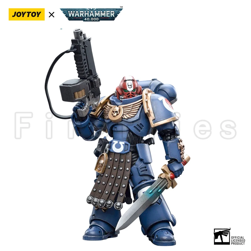 1/18 JOYTOY Action Figure 40K Intercessor Veteran Sergeant Brother Aeontas Anime Collection Model Toy Free Shipping