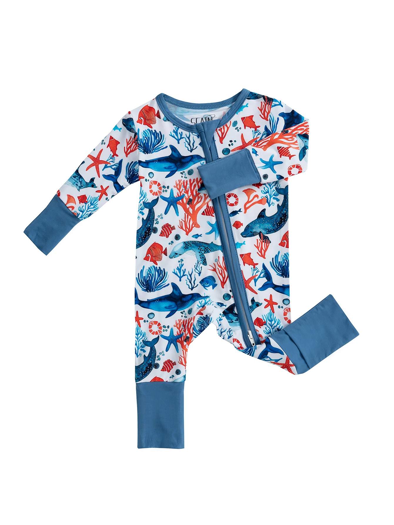Ultra-Soft Bamboo Fibre Baby Romper | Eco-Friendly Hypoallergenic Unisex Sleepwear/Playwear | 0-24 Months view 3