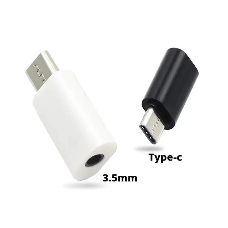 5 Stück Typ-C auf 3,5 mm Klinke Konverter Kopfhörer Audio-Adapterkabel Typ USB C auf 3,5 mm Kopfhörer-Aux-Kabel für Huawei P40 Oneplus