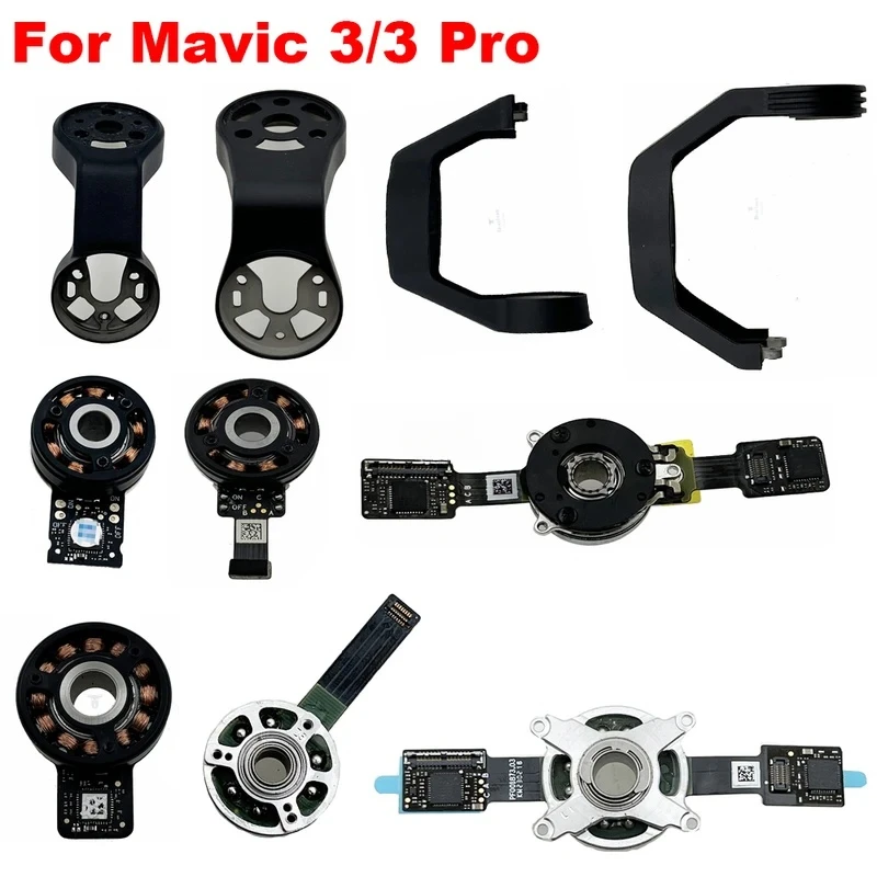 

Camera Parts for Mavic 3/3T/3Classic/3 Pro Gimbal Yaw/Roll/Pitch Motors and Upper/Lowe Brackets Spare Parts