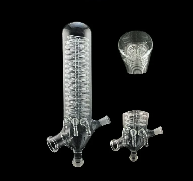 Rotary Evaporator Accessories Laboratory Glassware Condenser Set Incl Flask Release Valve Rotary Shaft for JVLAB RE-201D