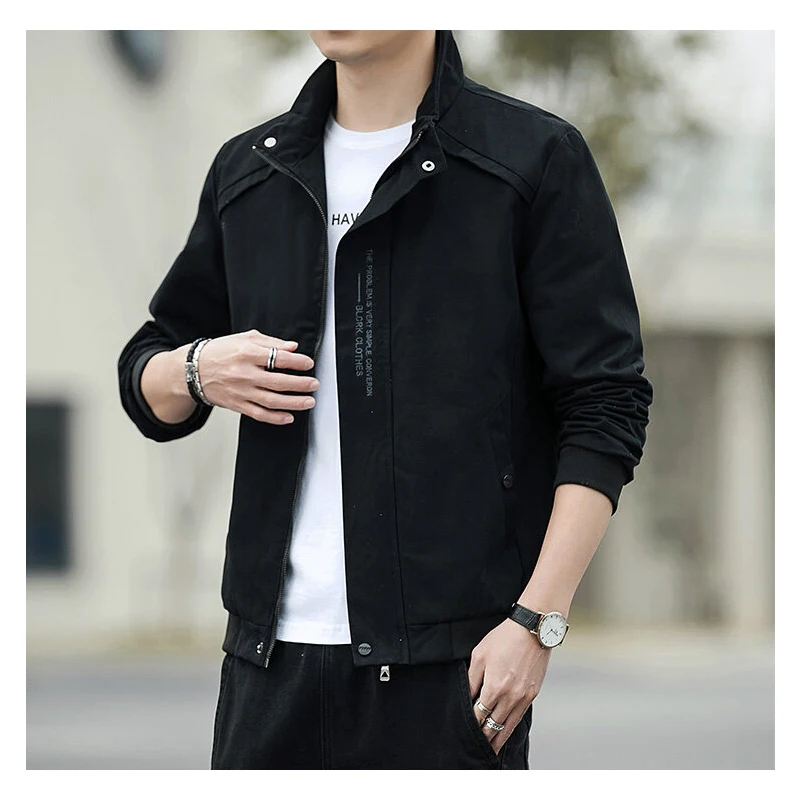 New Casual Jacket for Men\'s Thin Spring/Summer Loose Trendy Korean Edition Versatile Breathable Comfortable Coat for Men