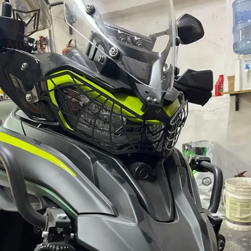 

For Benelli TRK702 TRK702X TRK 702X TRK 702 X 2022 2023 2024 2025 Motorcycle Head light Headlight Guard Grille Protection Cover