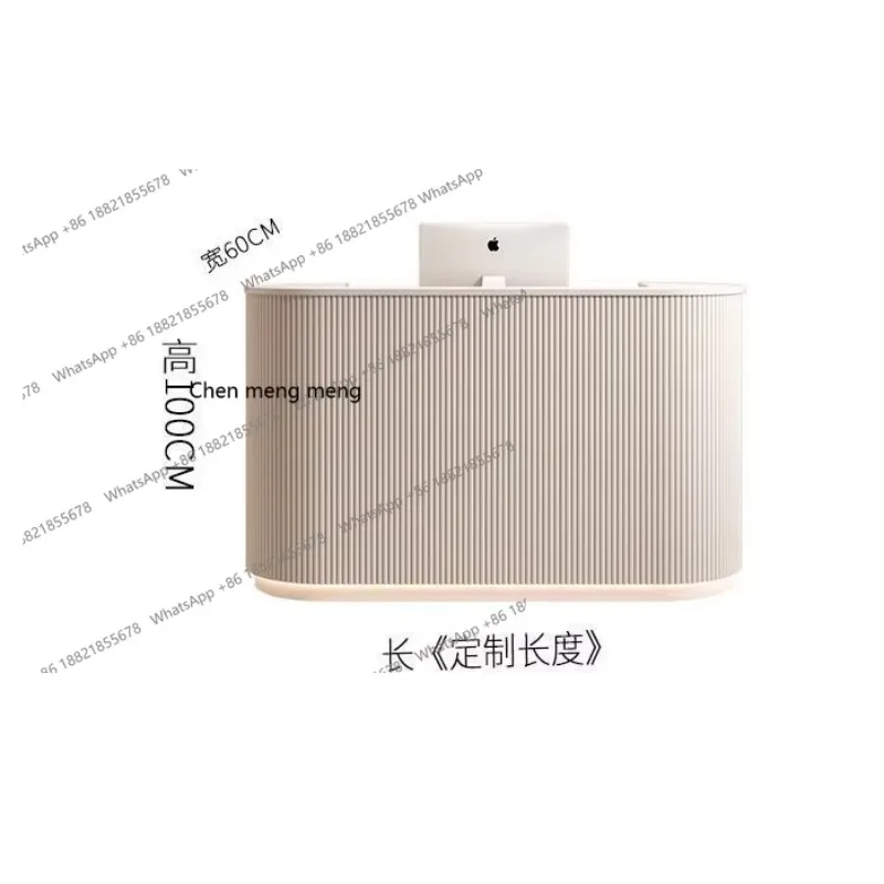 X تسجيل النقدية، طاولة بار، بسيطة وصغيرة، مكتب أمامي للفناء، مكتب استقبال