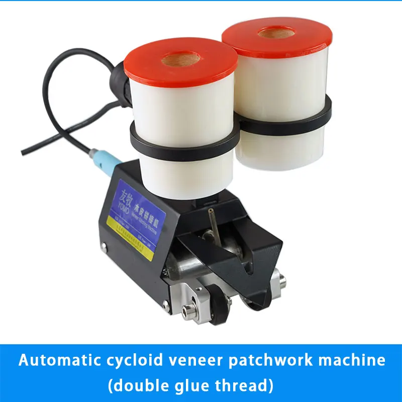 Fineer Patchwork Machine Automatische Cycloïdale Fineer Mechanische Massief Houten Meubels Splicing Machines Draagbare Naaimachine