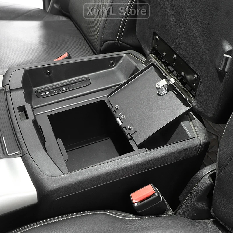 Car Center Console Armrest Safe Vault Lock Box For Dodge RAM 2009 2010 2011 2012 2013 2014 2015 2016 2017 2018 Auto Accessories